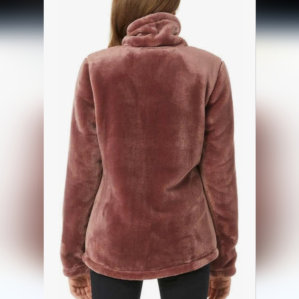 32 Degree Heat Zip Up Plush Sweater - Picture 5 of 8